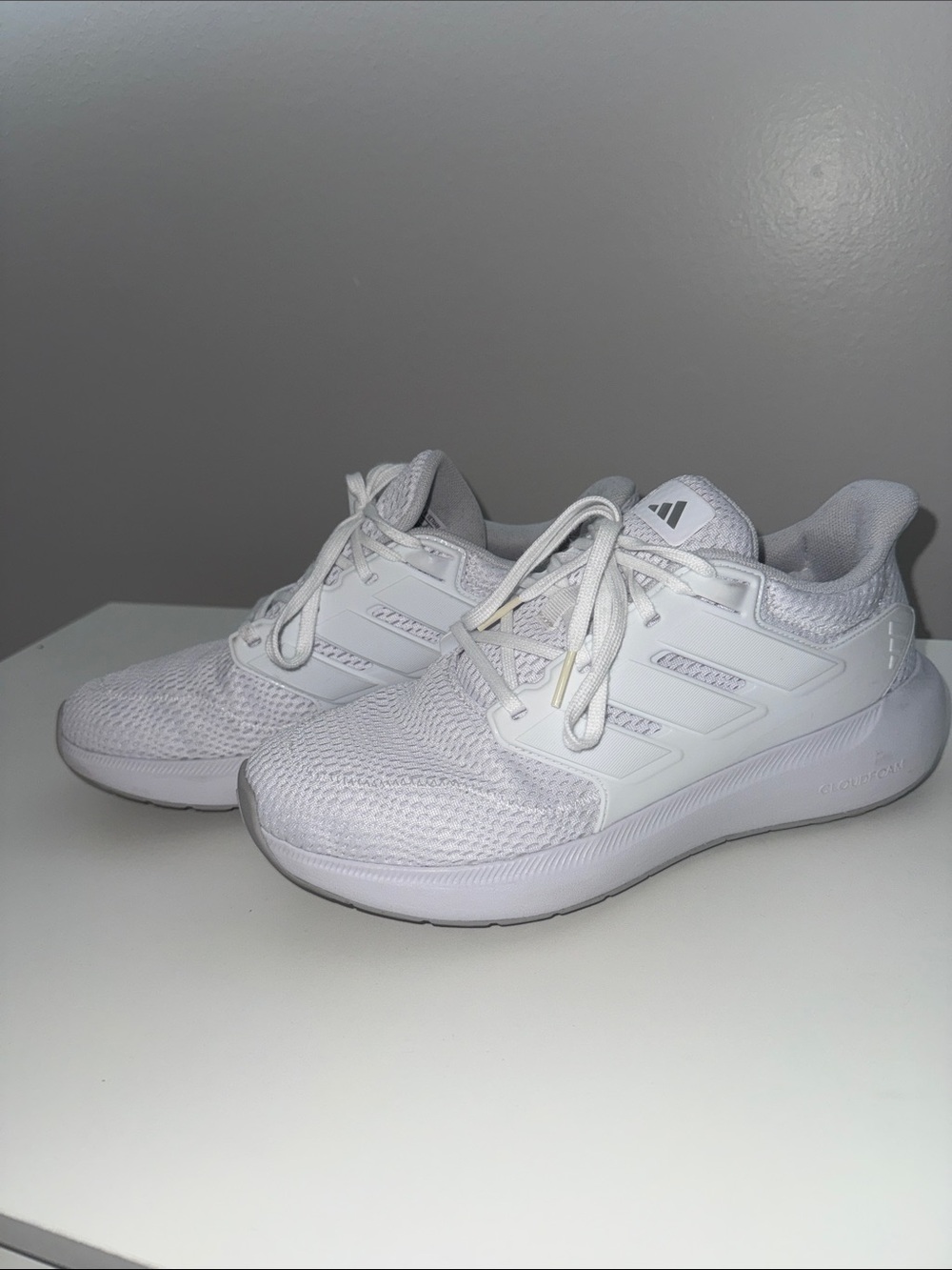 adidas Women's White Mesh Running Shoes